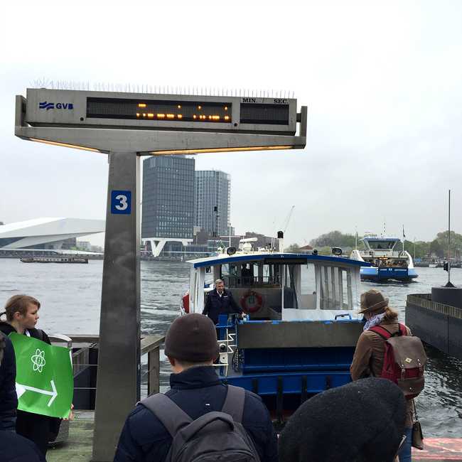 react amsterdam own ferry